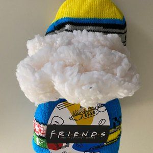 Friends Sherpa Lined Socks Central Perk NY Soft Stocking Stuffer TV Show Cozy!